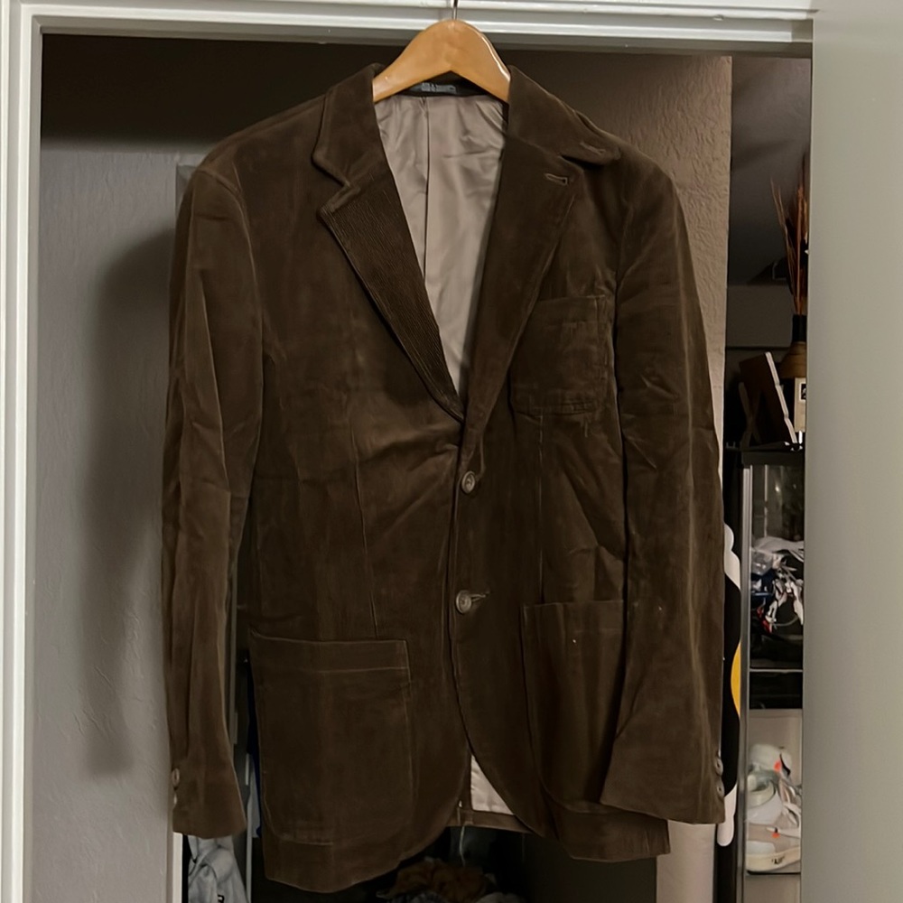 Brown Cordaroy sports coat